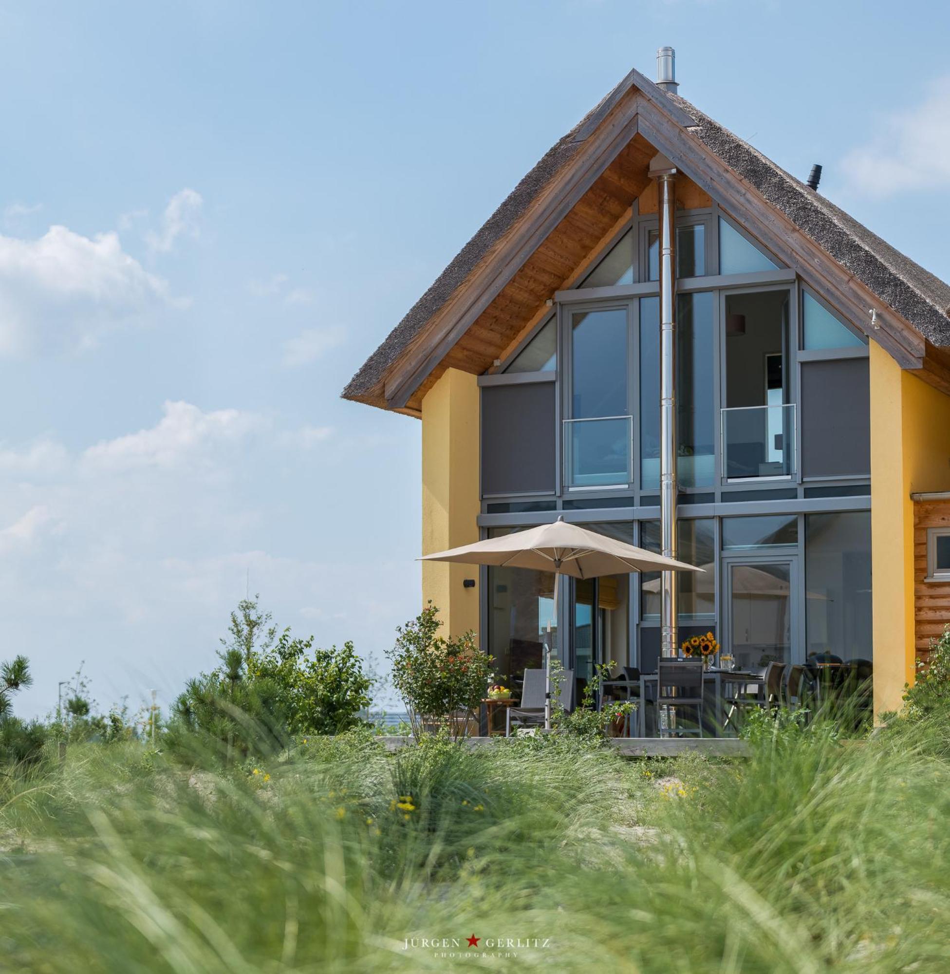 Ostsee - Reetdachhaus Nr 7 "Haddock" Im Strand Resort Heiligenhafen Ngoại thất bức ảnh